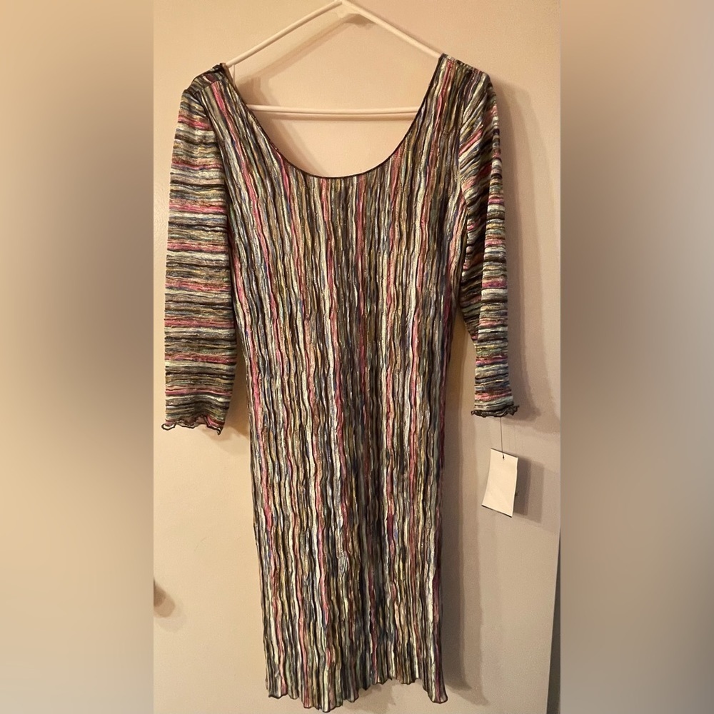ABS Allen Schwartz NWT multi color striped dress